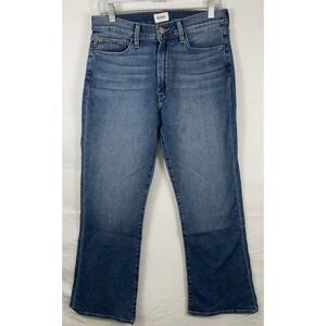 NWT Women's Hudson Jeans Blair High Rise Bootcut Crop Blue Jeans Size‎ 30 X 27